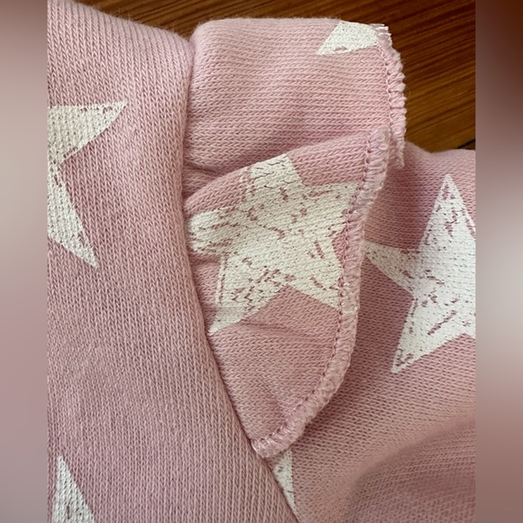 NWT Grayson Collective Sweatshirt Bodysuit with Sleeve Ruffles baby size 3-6 M - Picture 7 of 8